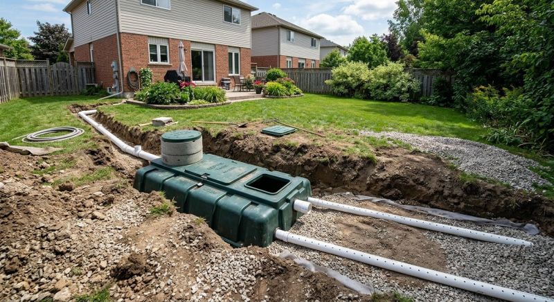 Sewage Tank Installation in Austin, TX
