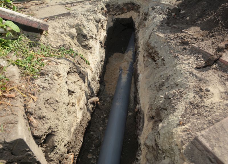 Accessibility of the Sewer Line