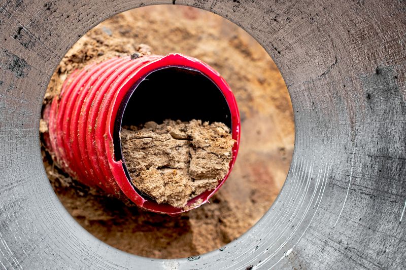 Sewer Pipe Repair in Spring