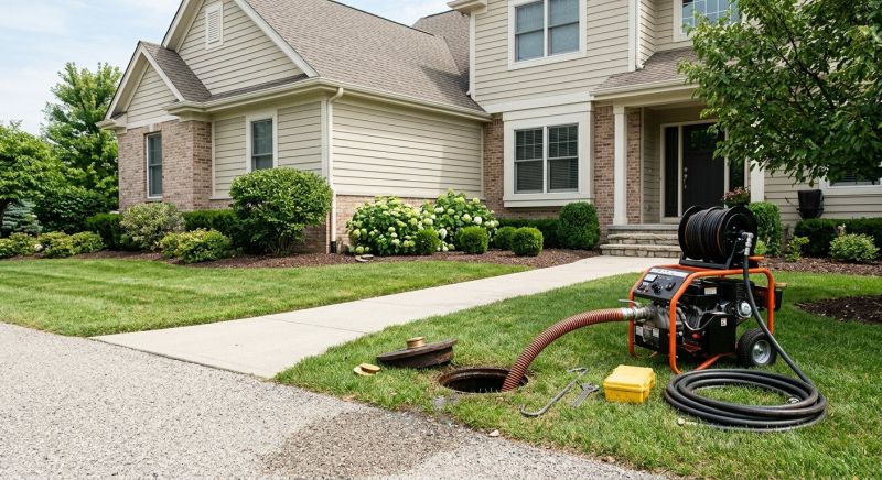 Sewer Line Cleaning in Columbus, OH